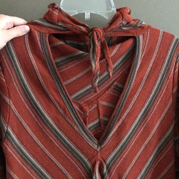 Free people, cowl, Adobe stripe dress - Picture 2 of 4